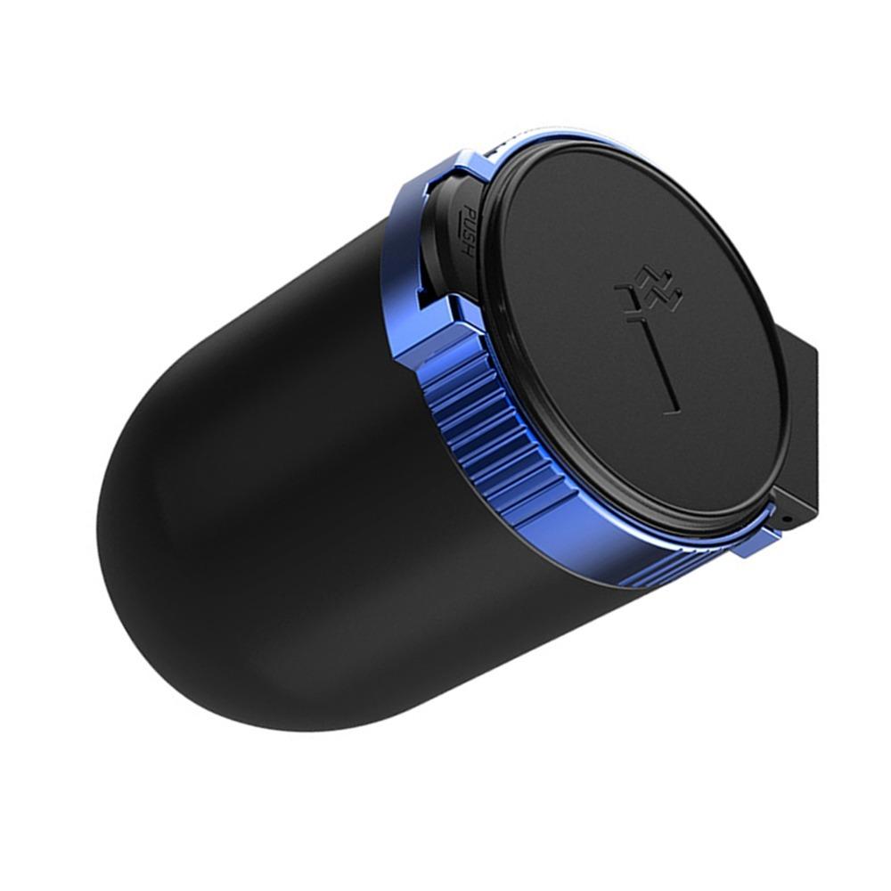 Smell-Proof Car Ashtray LED Blue Light Automotive Supplies Modern Auto Ashtray Car Interior