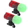 2 Sets Night Fishing Sensor Light Rod Alarm LED Signal Sensitive Locking Pole Type
