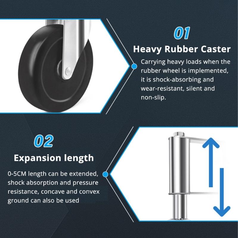 Spring Loaded Gate Caster Replacement Garden Gate Wheel Wear Resistant Gate Spring Shock Absorption Wheel Enduring