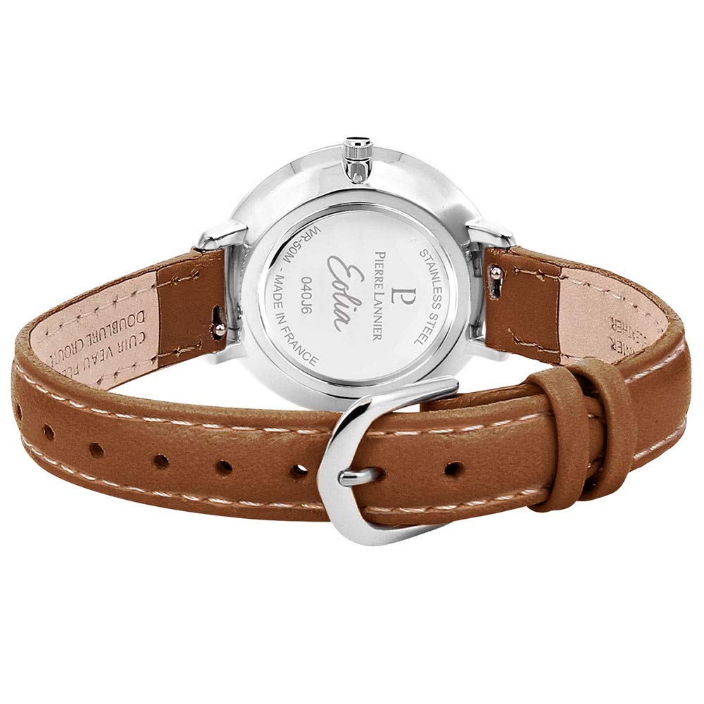 Pierre Lannier Часы Коллекция Aeolia Кожаный ремень P040J604 Импортный Коричневый [Pierre Lannier] Женские [Обычный продукт]