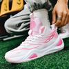 Весенние баскетбольные кроссовки большого размера мужские кроссовки нескользящие дышащие спортивные кроссовки для подростков и учеников средней школы практичные тренировочные кроссовки