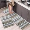Коврик для кухни в богемном этническом стиле, прикроватный коврик, длинный ковер, коврик для ног у входной двери