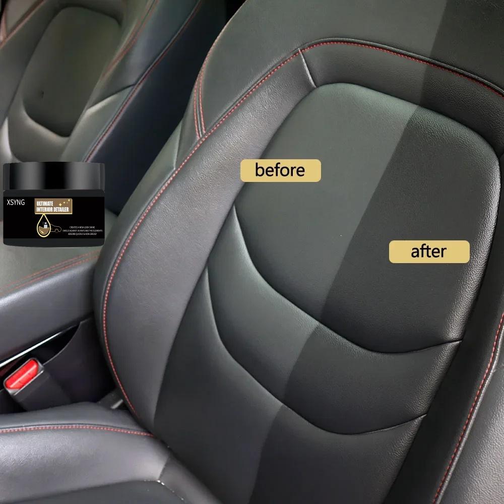 Ultimate car interior detail repair, long-lasting plastic coating, nano leather polishing cream, automotive parts