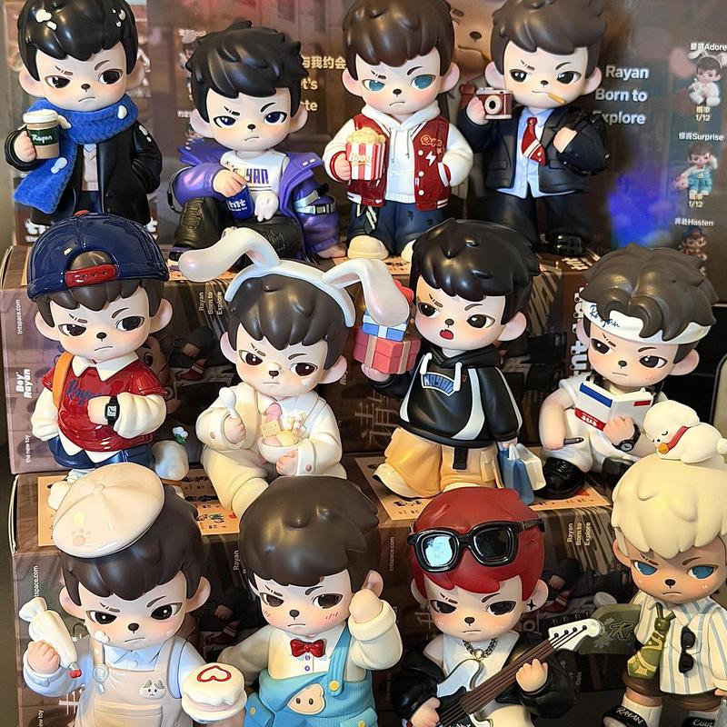 Boy Rayan 5th Generation Let's Date Series Collectible Figure Trendy Room Decor Customizable Toy for Display