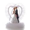Wedding Cake Toppers Bride and Groom Cake Decoration Romantic Keepsake Gift for Holiday Party Dessert Cake