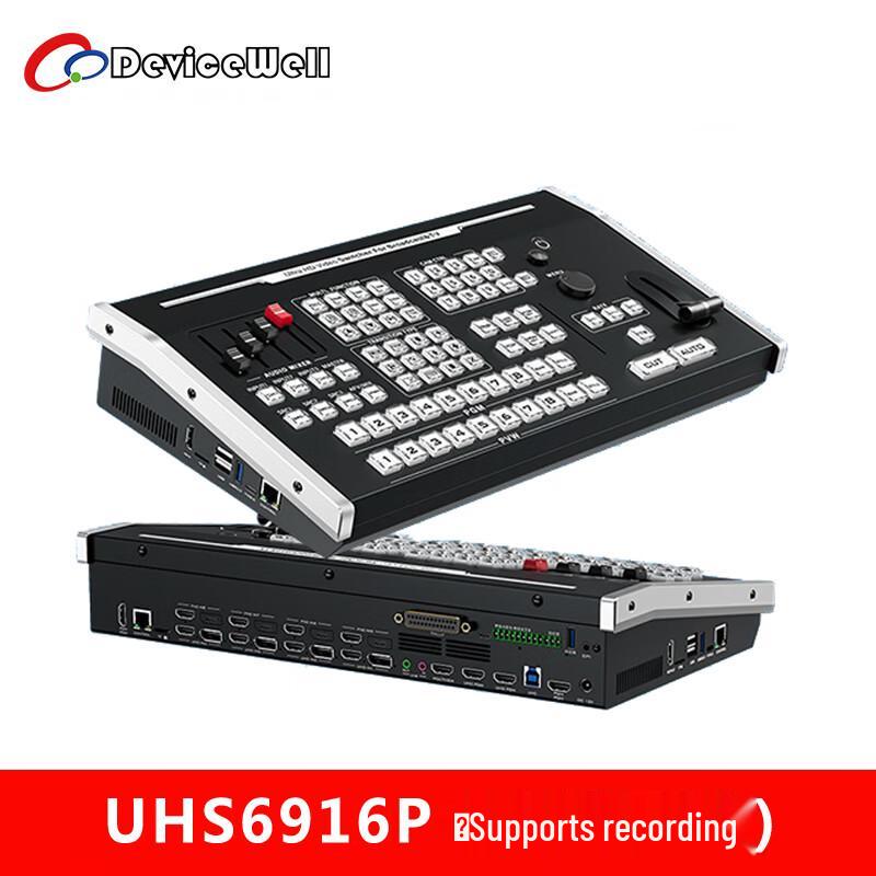 DeviceWell UHS6916P 4K Professional Live Broadcast Switcher