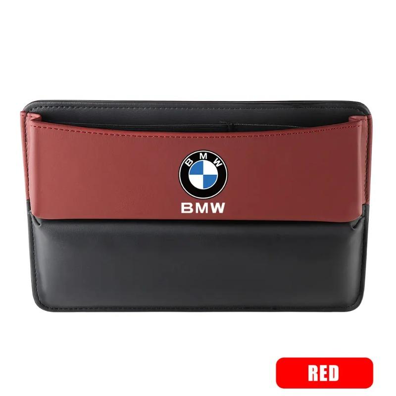 1pc Car Center Console Storage Box Storage Bag For BMW M E46 E90 E60 Serie 1 F11 G30 E30 Performance Auto Interior Accessories