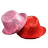 Brilliant Sequins Fedora Hat Sequin Glitter Jazz Hat Role Play Prop Dance Jazz Cap  Birthday