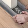 A Door Bottom Draft Stopper Made of High Resistance Rubber and Fabric - Soundproof Energy Saving Waterproof Seal for Bedroom Doors - 36.61 Inch