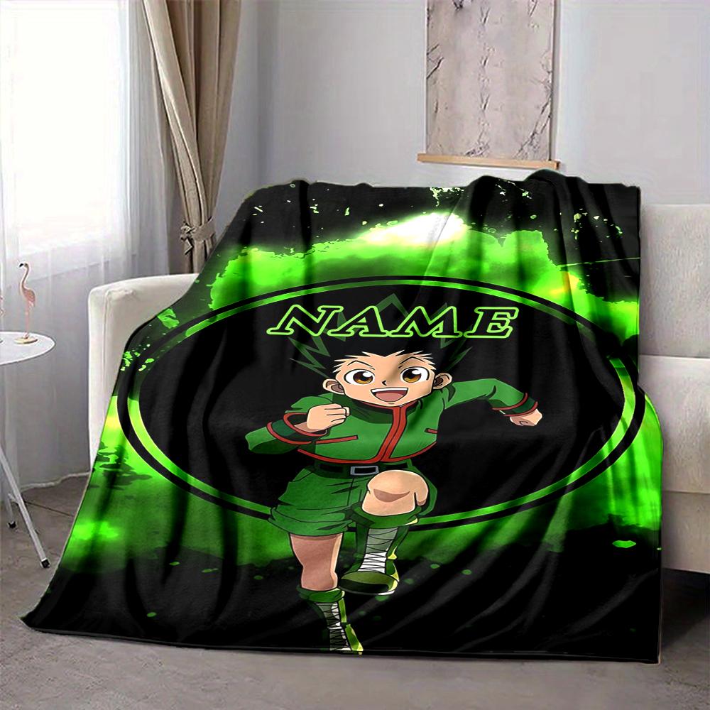 Custom 1pc Heroic Adventures Unite Blanket, Soft And Comfortable Blanket, Casual Warm, Camping Travel Blanket, Birthday Gift Q912127