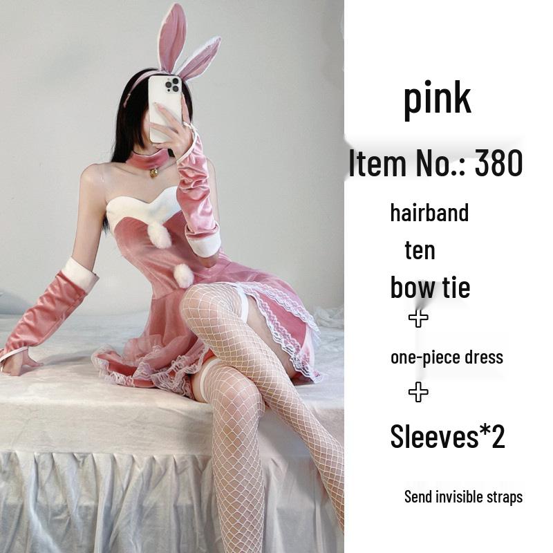 Сексуальный меховой комплект из трех предметов на тему оленей для женщин