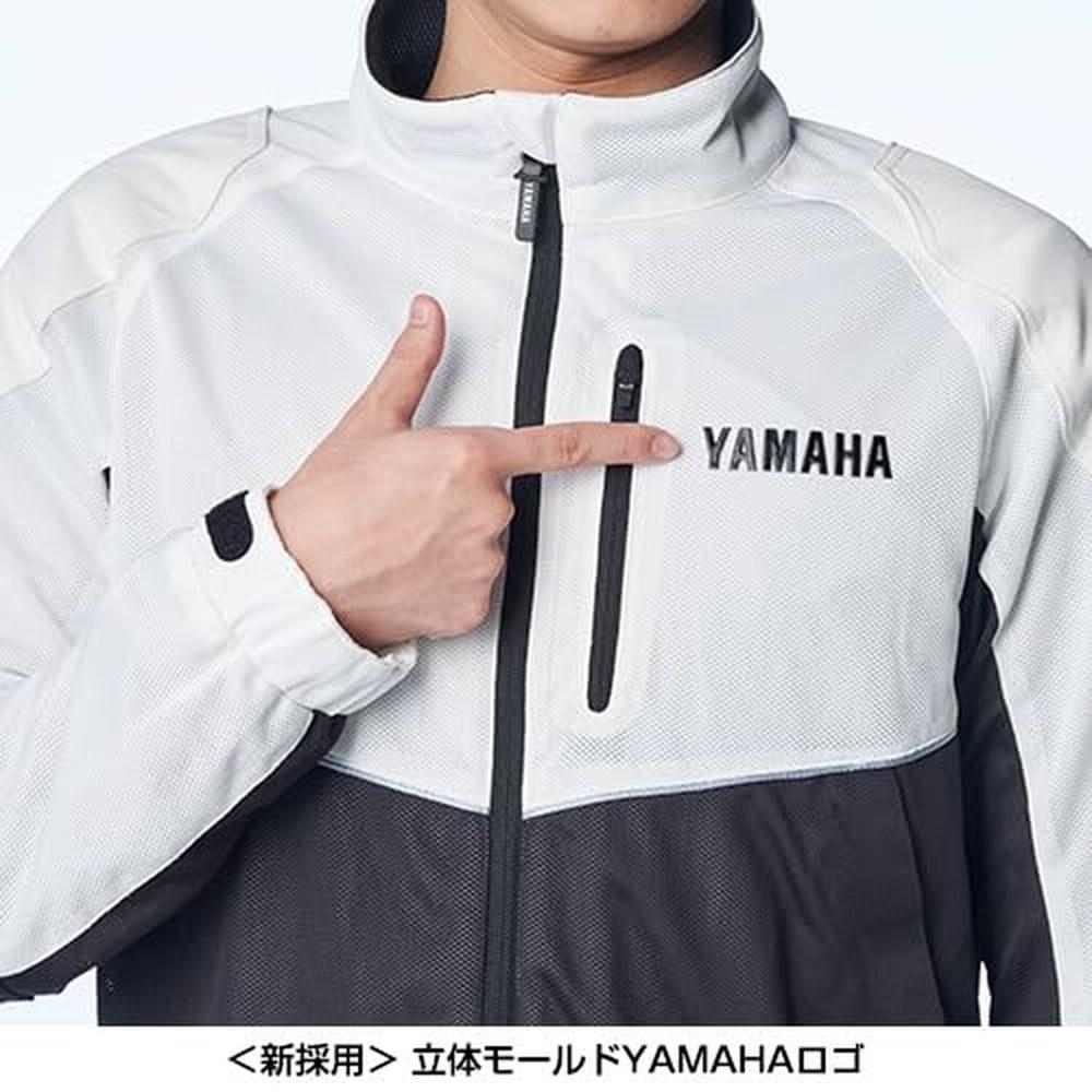 YAMAHA RY1002 Сетчатая мотокуртка Белый Черный Размер L 90792-AE45L