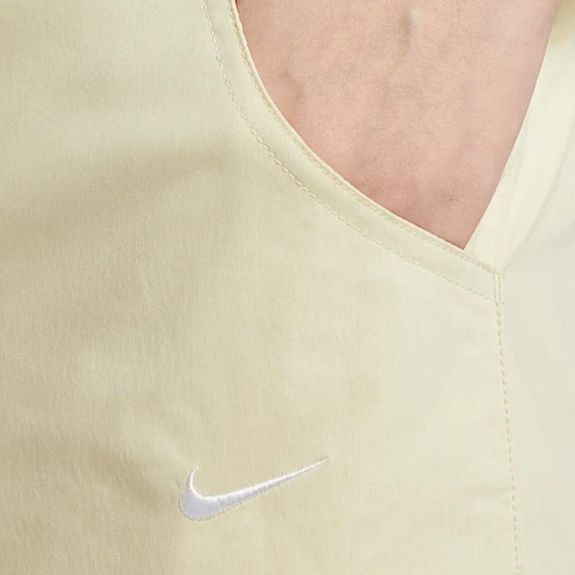 Nike Спортивная одежда Тканые Джоггеры с высокой посадкой, прямого кроя, на кулиске, трикотажные, женские, Джоггеры, Светло-хаки, IF0613-229