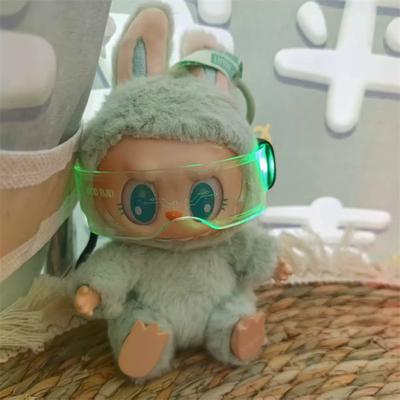 Для Labubu DIY Светящиеся очки Подходят для куклы 15-20 см Аксессуары 3D Очки Милый подарок на день рождения для девочек Детские игрушки