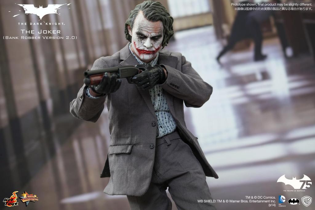 Шедевр Кино The Dark Knight Фигурка Джокера Версия Банковского Грабителя Масштаб 1/6 2.0