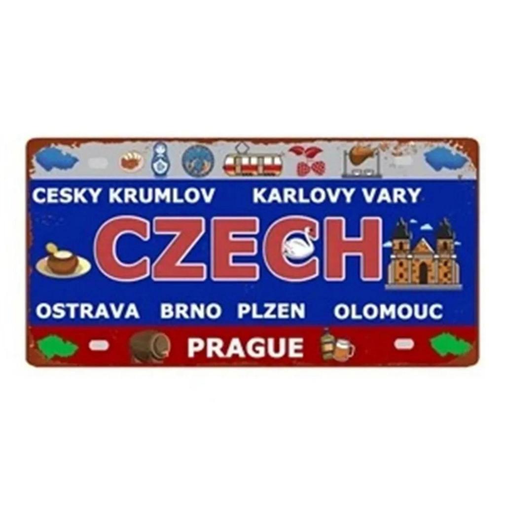 Chile Finland Iceland Flag Metal Signs Vintage Plaque Auto License Plate Embossed Tag Garage Bars Pubs Clubs Home Wall Decor