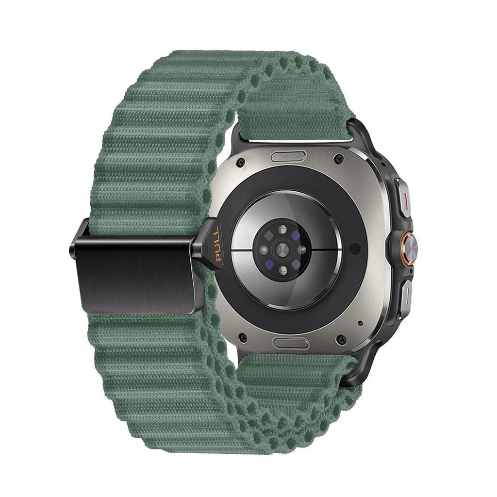 Спортивный дышащий нейлоновый ремешок для Samusng Galaxy Watch Ultra 47 мм Новый регулируемый браслет для Galaxy Watch Ultra Аксессуар для часов
