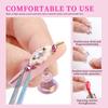 Aurora Flowers Magnetic Nail Tip Display Stand For Manicure Press-On Nails Training Gel Nail Polish Nail Tip Display Tool
