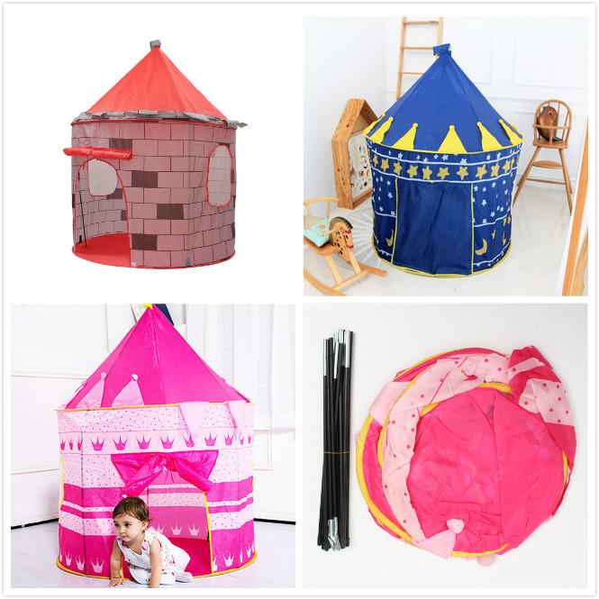 Child Play Tent Folding Tent Game House Toys Princess Castle Gift for Children Outdoor Indoor
