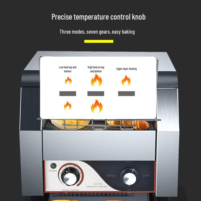 JPHZNB Commercial Conveyor Toaster