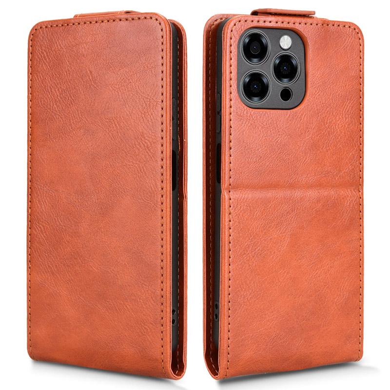 For Doogee Note 58 Pro/Note 58 Stand Case Magnetic Clasp Vertical Flip Leather Phone Cover with Card Holder