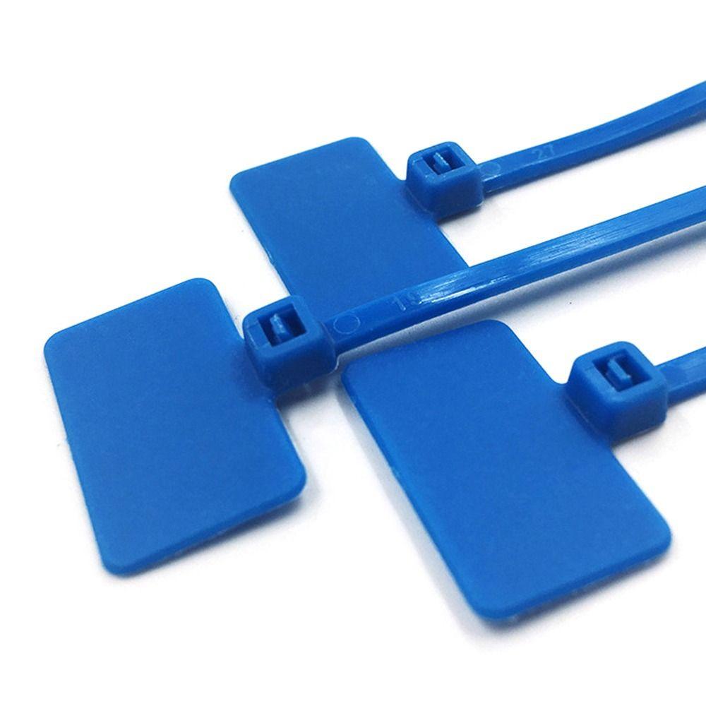 Ленточные этикетки Маркеры Самоблокирующиеся стяжки Цветные нейлоновые стяжки Бирка для кабеля Кабельные стяжки