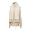 Miel Cashmere Scarf Stole for 60cm Cashmere Stole for White [Moonbat] 100% Women, Washable, Large, Thick, Plain, Wide, Warm, Winter, Fluffy, Gift,