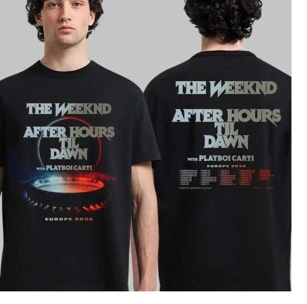 Футболка The Weeknd After Hours Til Dawn Tour 2026