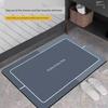 Japanese-Style Diatomaceous Earth Quick-Drying Soft Floor Mat for Bathroom, Makeup Room, Water-Absorbent Non-Slip Foot Mat, Small Carpet for Restroom