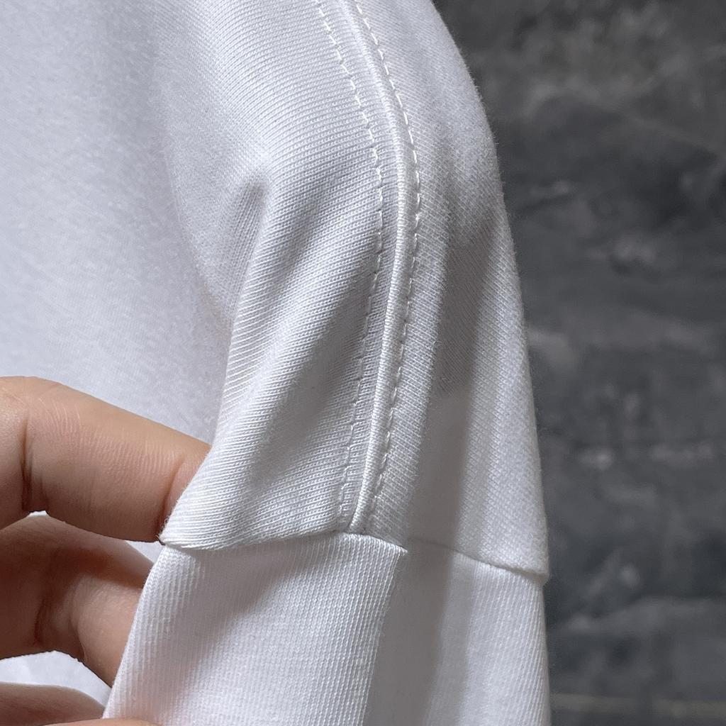 8956 CHROME HEARTS 2025 Summer New High Quality Cotton Round Neck Loose Large Size Men's and Women's T-shirt Couple T-shirt