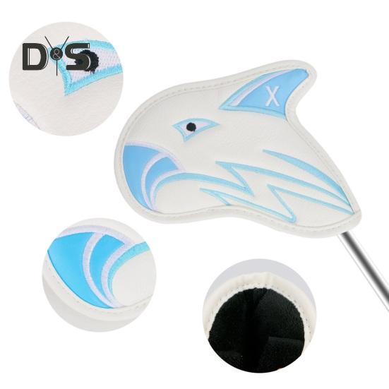 11 шт. чехлы для клюшек для гольфа из искусственной кожи, защитные чехлы для головок клюшек с рисунком орла, чехлы для головок клюшек для гольфа, аксессуары для гольфа для всех клюшек для гольфа