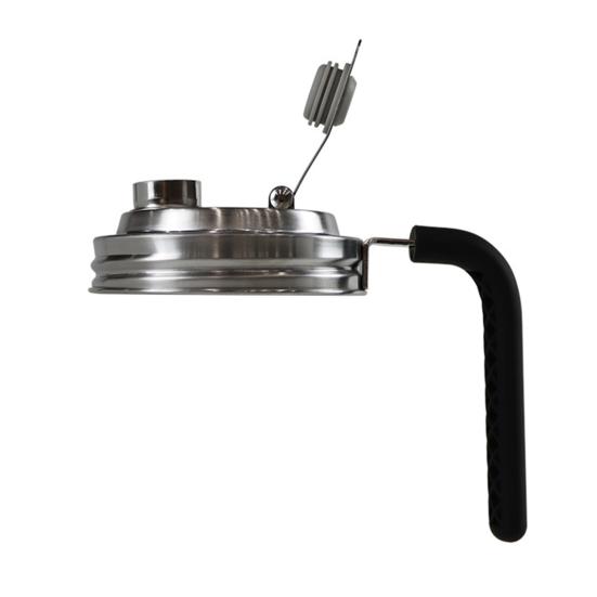 Mason Jar Pour Spout Lid with Handle Wide Mouth Flip Cap for Mason Jars Leak Proof Seal Cover for Drinking Food Storage