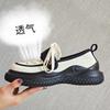 Film-soled Canvas Shoes 2025 Summer New Women's Shoes Versatile Casual Shoes Platform Fashion Velcro Women's Shoes