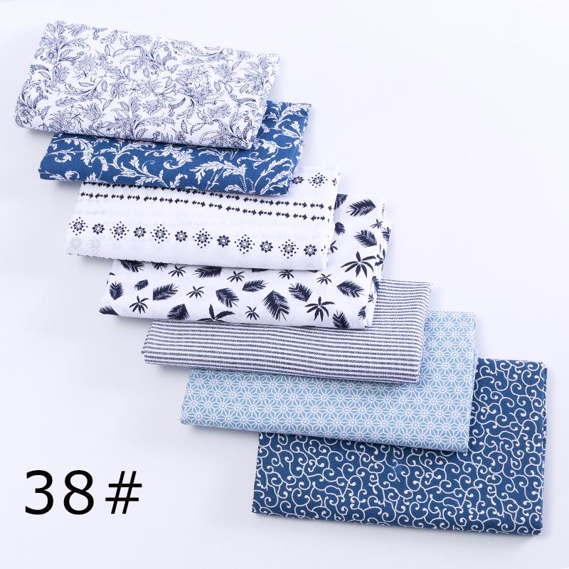 24x25 см хлопчатобумажная ткань с принтом, ткань для шитья и квилтинга для лоскутного шитья, рукоделия, аксессуары ручной работы своими руками