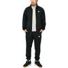 Nike Куртка с длинным рукавом и принтом логотипа на молнии, мужская черная FB7352-010