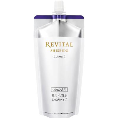 Лосьон Revital 2 Refill 150 мл (Квази-лекарство) После очищения лица нанесите на ватный диск количество средства, в 3 раза превышающее указанное в дозаторе, и растушуйте.