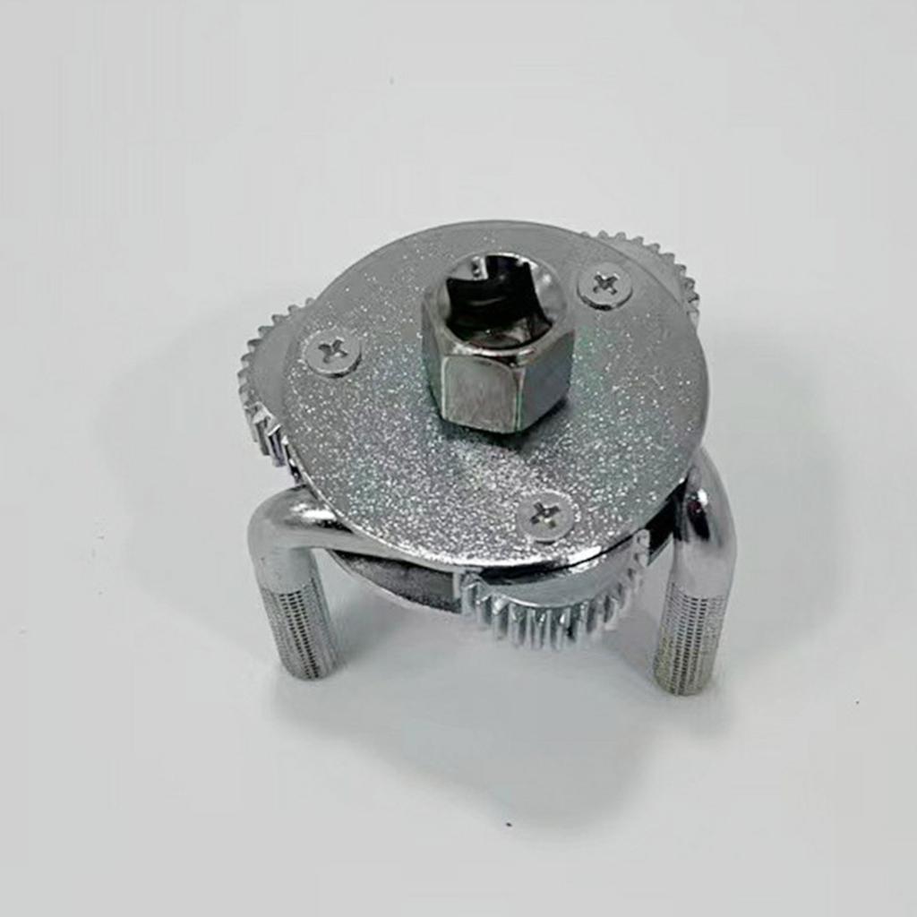 Ключ для разборки масляного фильтра, универсальный регулируемый инструмент с тремя челюстями, подходит для легковых автомобилей, грузовиков, сверхмощный фильтр