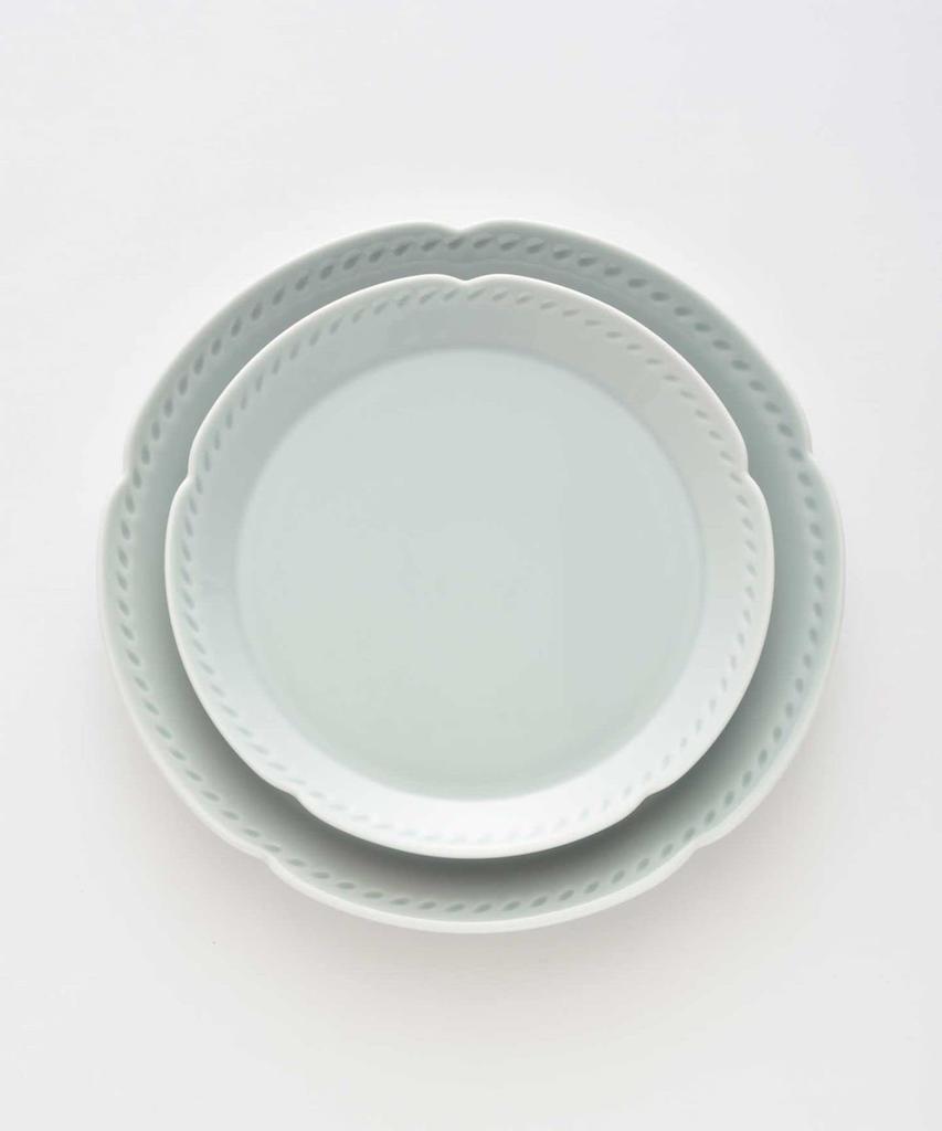 BRUNO FLOWER Plate Set 21 White No Size BHK292-WH