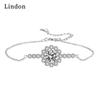 Линдон циркон браслет ювелирные изделия геометрические бусины браслеты-цепочки модный тонкий свадебный подарок для подруги женщин