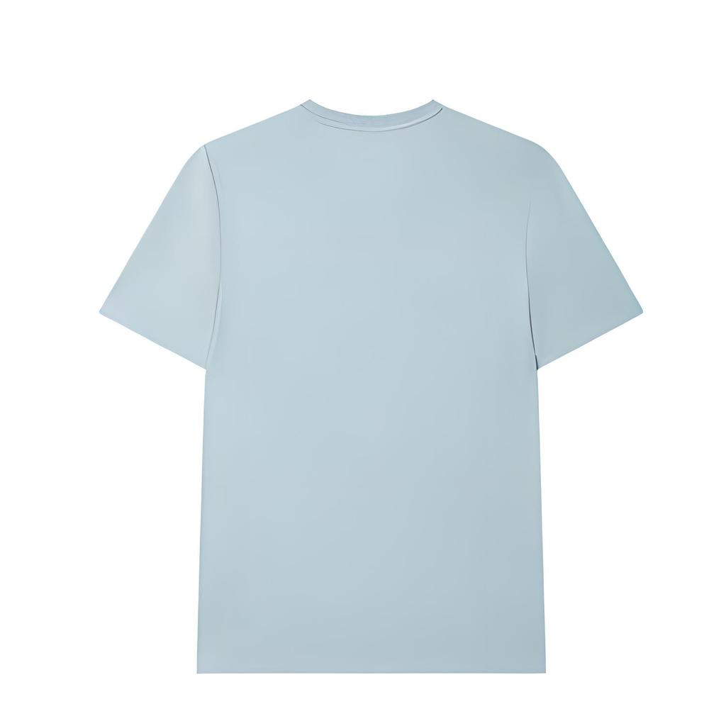 Fila White Series Simple Versatile Casual Fashion Short Sleeve T-Shirt Men Tops Cloud-Gray-Green F11M513104F