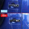 For Benz G-Class W463 G500 Glossy Black Car Door Handle Frame Trim Cover -23