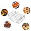 Stainless Steel Air Fryer Accessories Grill Rack Air Fryer Rack Baking Dishes Tray Rack
