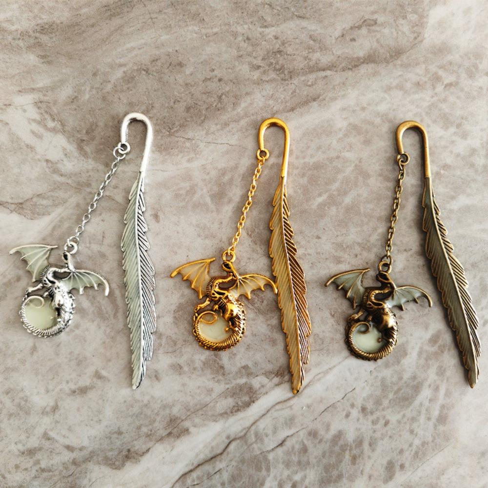 3D светящиеся перья закладки креативные маркеры для книг забавные офисные школьные принадлежности