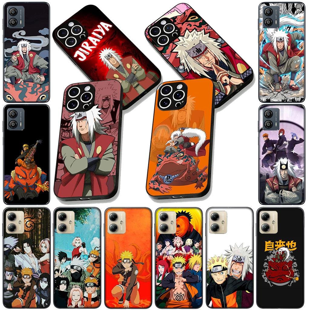 Jiraiya Narutos Casing Phone Cover for Apple iPhone 13 12 Mini XS 11 Pro Max 7 8 Plus + XR SE 2022 2020 SE3 Soft Case