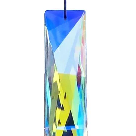 Faux Crystal Suncatcher Window Rainbow Maker Handmade Glass
