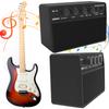 Электронный гитарный усилитель с универсальным интерфейсом 6,35 мм, профессиональная головка гитарного усилителя, выход на наушники для путешествий, ежедневной практики