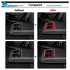 Soft Carbon Fiber Sticker For Subaru Crosstrek 2018- Impreza 2017 2018      Cup Holder Frame Accessories
