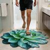 3D Цветочный Ковер Реалистичный 3D Цветочный Узор Плюшевый Коврик Нескользящий Мягкий Бархатный Коврик для Ванной Комнаты для Гостиной Спальни Кухни Прихожей