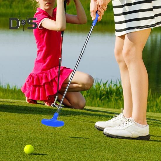 Паттер для гольфа, двухсторонний детский паттер, паттер для мини-гольфа, регулируемый паттер из нержавеющей стали для детей, подростков, взрослых