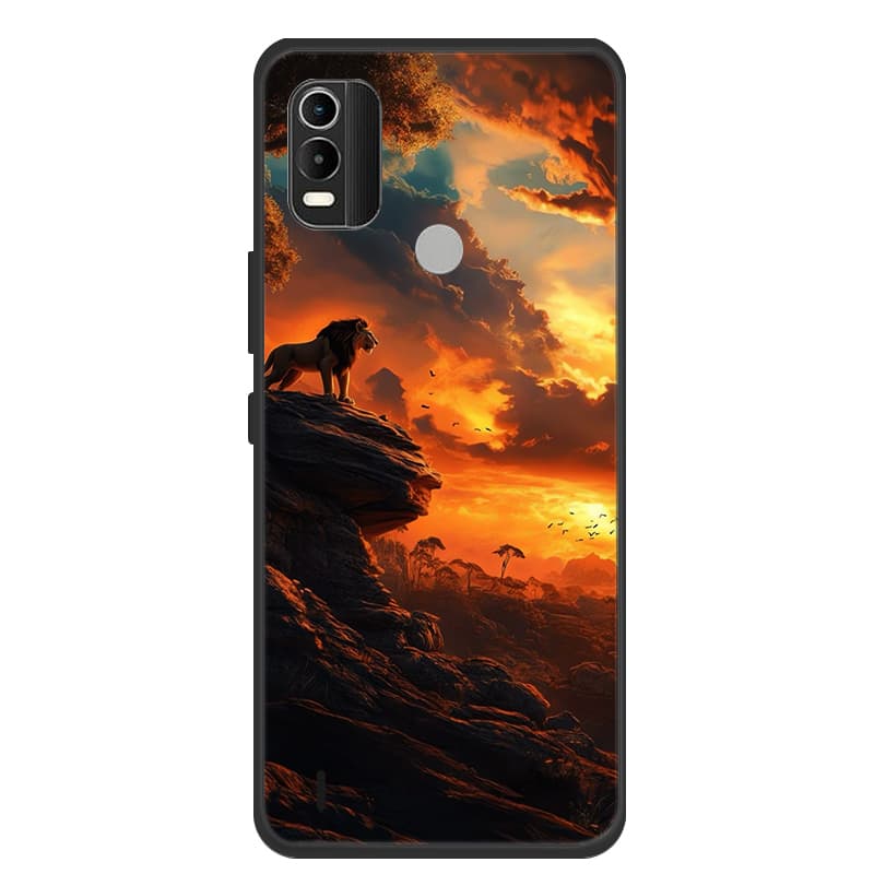 Чехол для Nokia C21 Plus Чехол для телефона Coque Черный Силиконовый Мягкая задняя крышка Чехол для Nokia G21 / G11 / C21 Plus Чехол C21Plus Funda